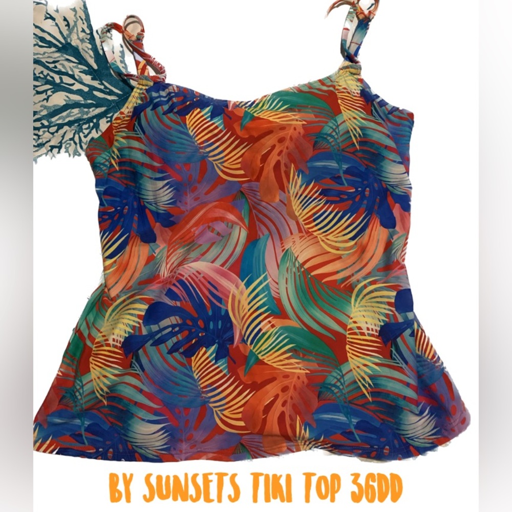 🚨 SUNSETS BATHING SUIT TOP